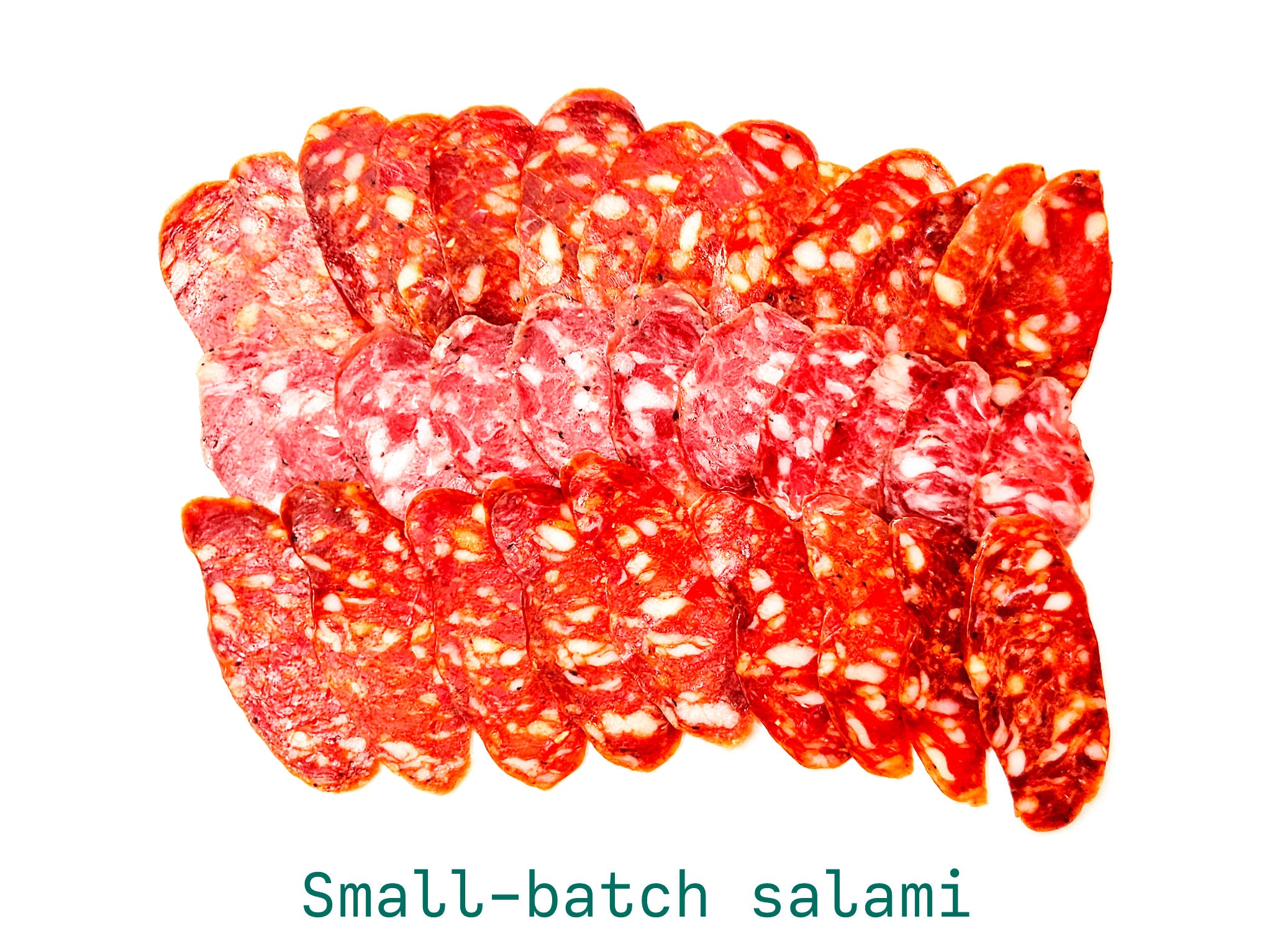 artisan smallgoods: small batch salami pork